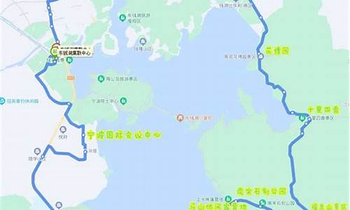 宁波东钱湖旅游路线_宁波东钱湖旅游路线图