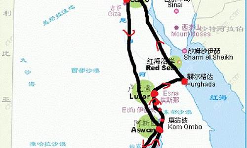 埃及旅游路线攻略_埃及旅游路线攻略图